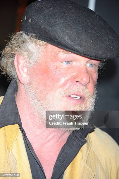 Actor Nick Nolte arrives at the premiere of Gangster Squad held at Grauman's Chinese Theater in Hollywood.