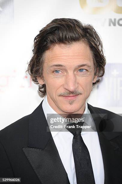 Actor John Hawkes arrives at the 18th Annual Critics' Choice Movie Awards held at Barker Hanger in Santa Monica, California.