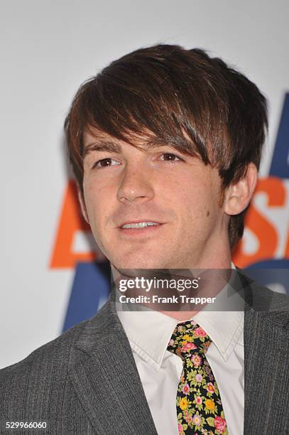 Actor Drake Bell arrives at the 18th Annual Race To Erase MS at the Hyatt Regency Century Plaza in Century City.