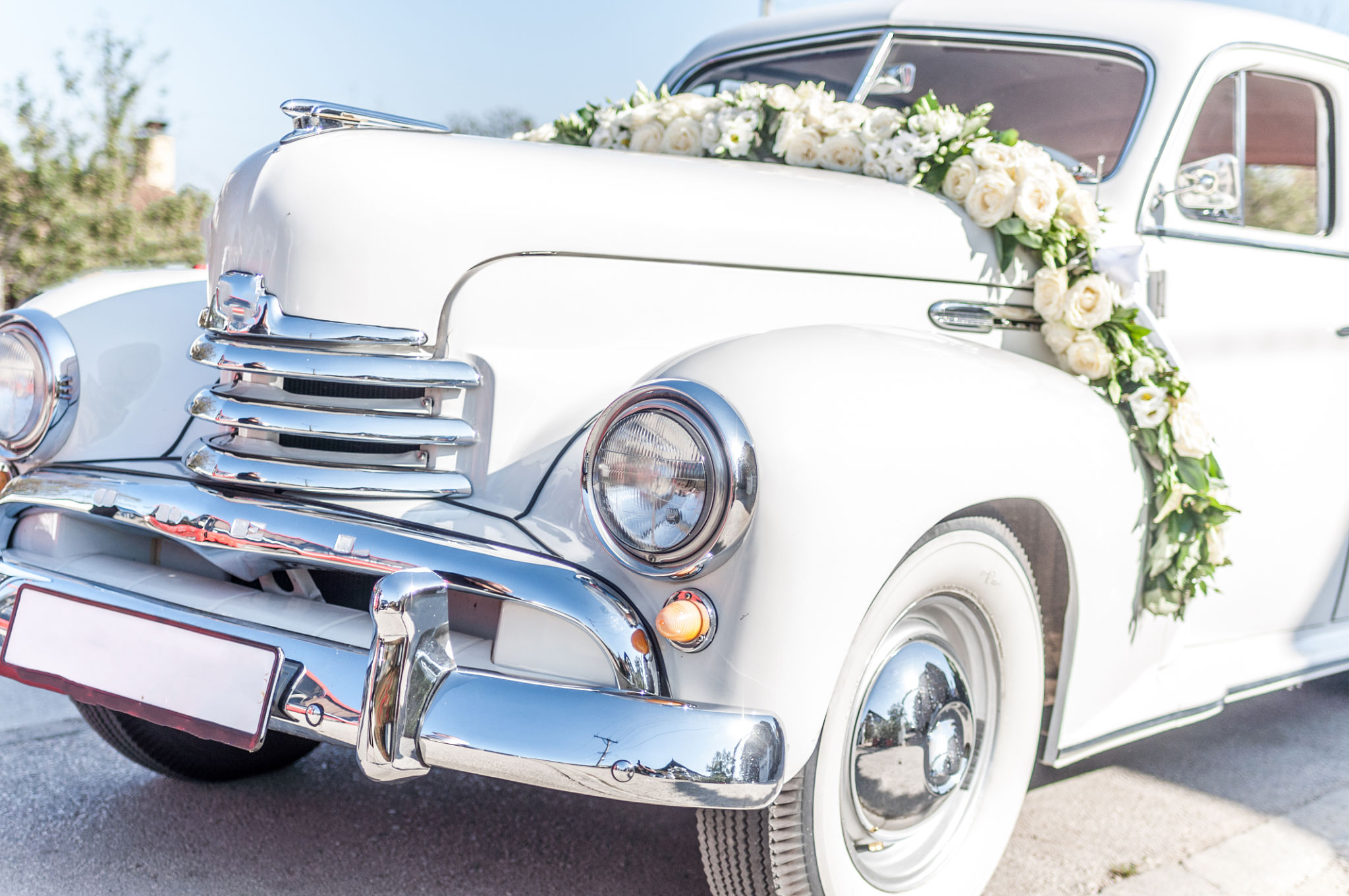 wedding classic car