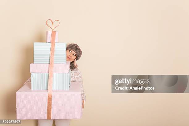 christmas presents - funny gifts stock pictures, royalty-free photos & images