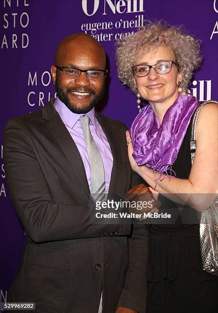 Forrest McClendon, Rachel Jett attend the 16th Annual Monte Cristo Award ceremony honoring George C. Wolfe presented by The Eugene O'Neill Theater...