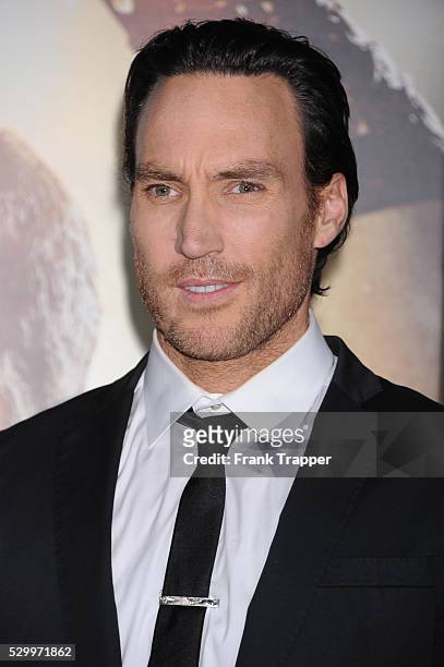 Actor Callan Mulvey arrives at the premiere of "300: Rise Of An Empire" held at the TCL Chinese Theater in Hollywood.