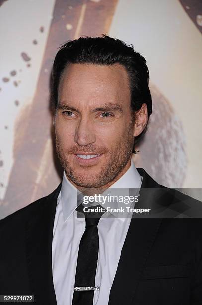 Actor Callan Mulvey arrives at the premiere of "300: Rise Of An Empire" held at the TCL Chinese Theater in Hollywood.