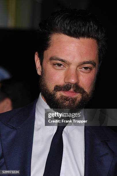 Actor Dominic Cooper arrives at the premiere of "Need For Speed" held at the TCL Chinese Theater in Hollywood.
