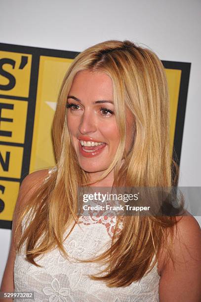 Actress Cat Deeley arrives at the Critics' Choice Television Awards held at the Beverly Hills Hotel in Beverly Hills.