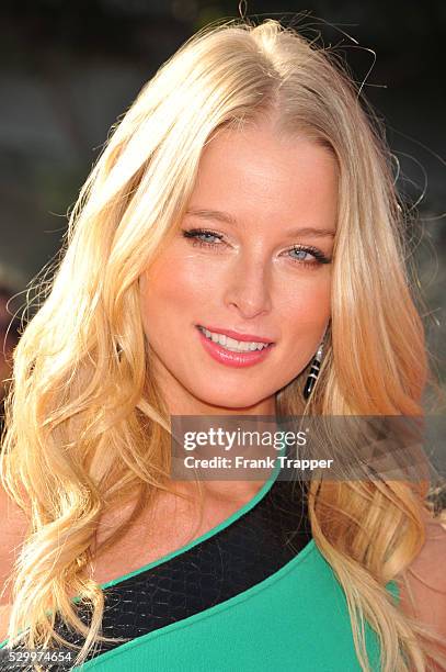 Actress Rachel Nichols arrives at The 2011 ESPY Awards held at the Nokia Theatre L.A. Live.