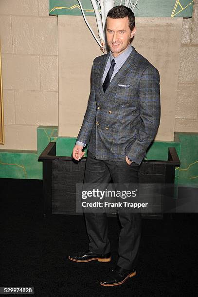 Actor Richard Armitage arrives at the premiere of "The Hobbit: The Battle Of The Five Armies" held at the Dolby Theater in Hollywood.