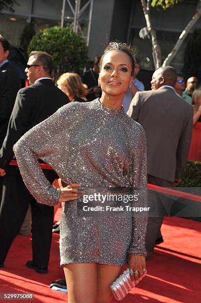 Actress Kerry Washington arrives at The 2011 ESPY Awards held at the Nokia Theatre L.A. Live.