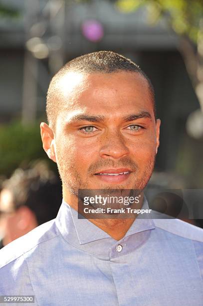 Actor Jesse Williams arrives at The 2011 ESPY Awards held at the Nokia Theatre L.A. Live.
