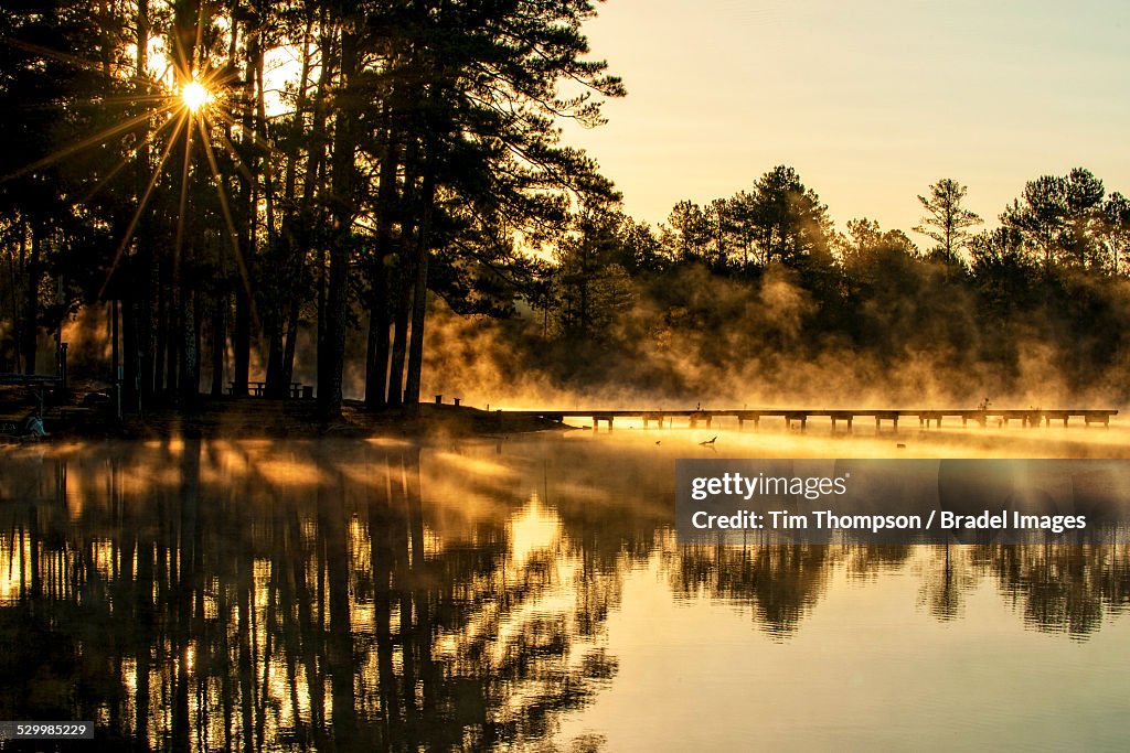 Lamar Lake Sunrise