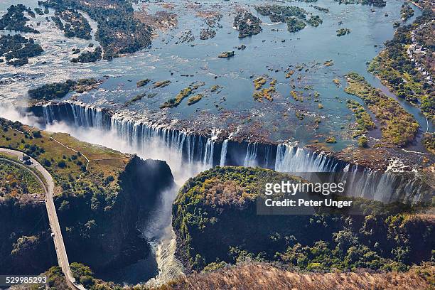 victoria falls - zambezi river stock pictures, royalty-free photos & images