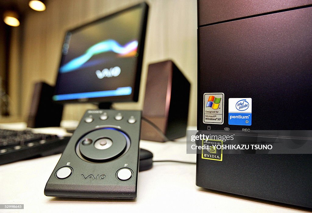 Japanese electronics giant Sony unveils