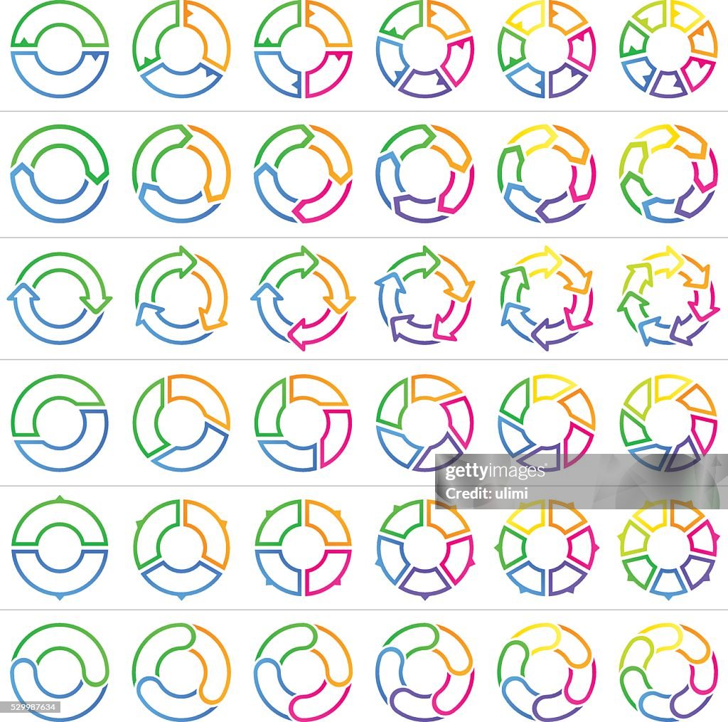 Circle infographic