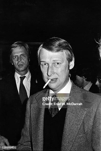 German-born American film and theatre director Mike Nichols attends an Amnesty International fundraising party, New York, New York, November 20,...