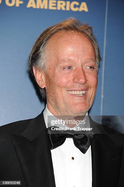 Presenter, actor Peter Fonda posing in the press room at the 65th Annual Directors Guild Awards held at the Ray Dolby Ballroom at Hollywood &...