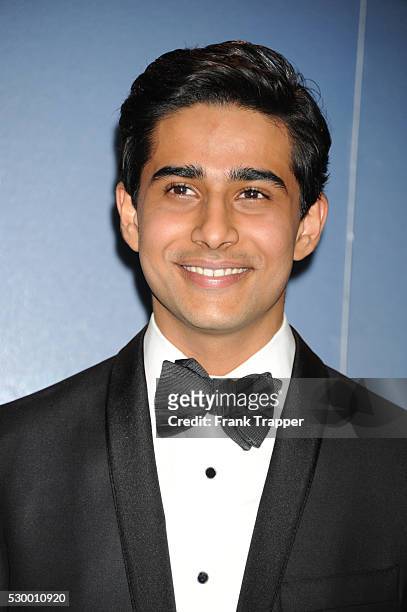 Presenter, actor Suraj Sharma posing in the press room at the 65th Annual Directors Guild Awards held at the Ray Dolby Ballroom at Hollywood &...