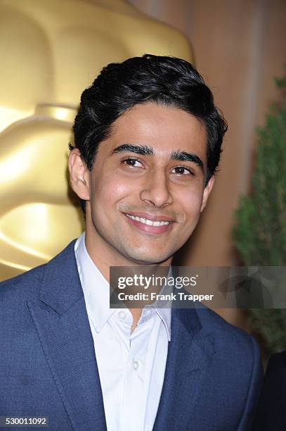 Actor Suraj Sharma arrives at the 85th Annual Oscar Nominees Luncheon held at the Beverly Hilton Hotel.