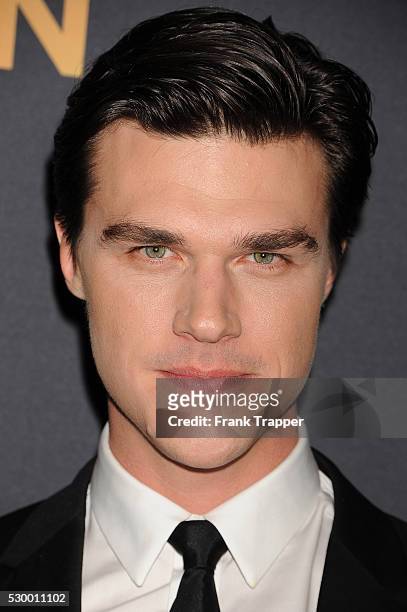 Actor Finn Wittrock arrives at the premiere of "Unbroken" held at The Dolby Theater in Hollywood.