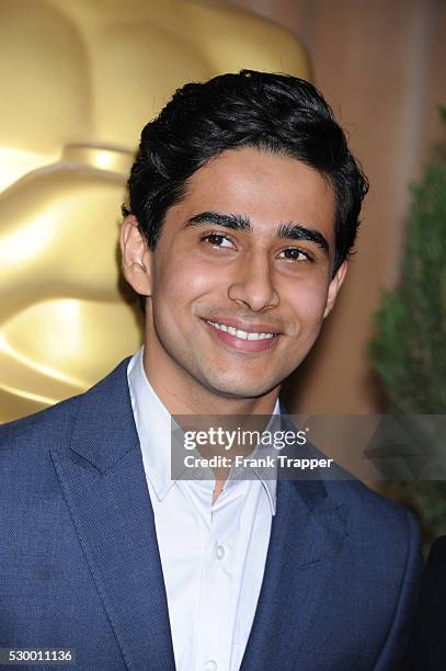 Actor Suraj Sharma arrives at the 85th Annual Oscar Nominees Luncheon held at the Beverly Hilton Hotel.