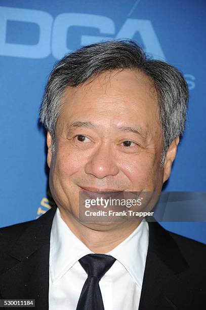 Director Ang Lee arrives at the 65th Annual Directors Guild Awards held at the Ray Dolby Ballroom at Hollywood & Highland.