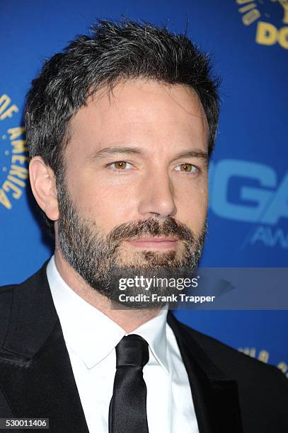 Actor Ben Affleck arrives at the 65th Annual Directors Guild Awards held at the Ray Dolby Ballroom at Hollywood & Highland.