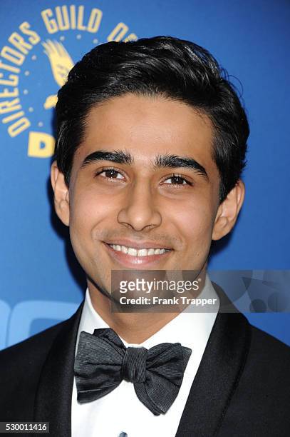 Actor Suraj Sharma arrives at the 65th Annual Directors Guild Awards held at the Ray Dolby Ballroom at Hollywood & Highland.