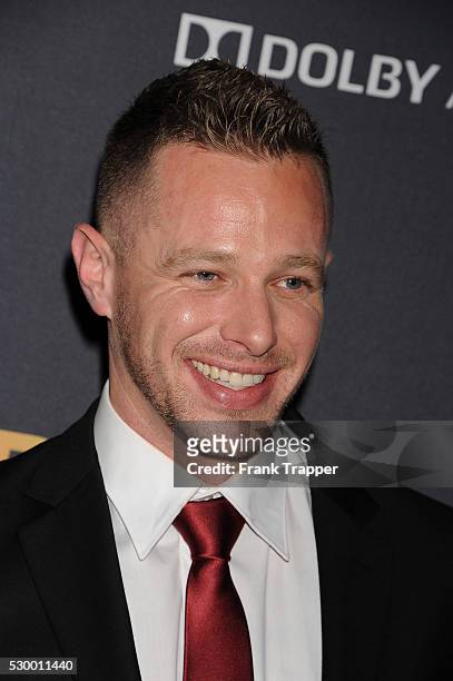 Actor Ryan Ahern arrives at the premiere of "Unbroken" held at The Dolby Theater in Hollywood.