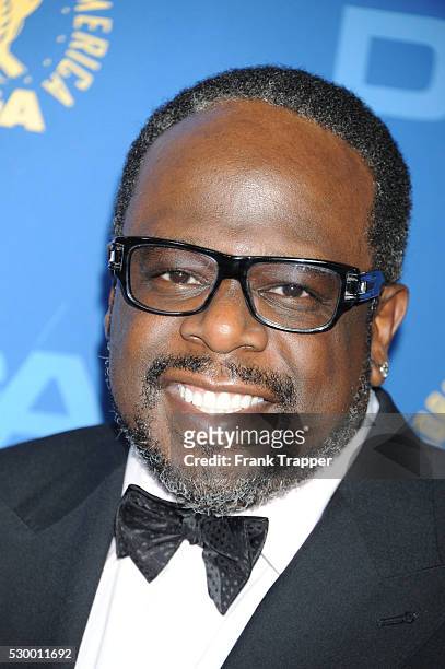 Actor Cedric the Entertainer arrives at the 65th Annual Directors Guild Awards held at the Ray Dolby Ballroom at Hollywood & Highland.