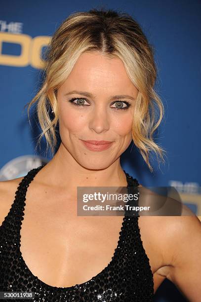 Actress Rachel McAdams arrives at the 68th Annual Directors Guild Of America Awards held at the Hyatt Regency Century Plaza Hotel in Century City.