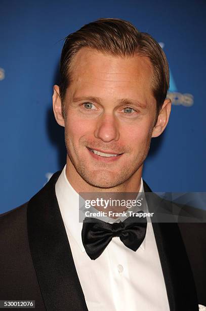 Actor Alexander Skarsgard arrives at the 68th Annual Directors Guild Of America Awards held at the Hyatt Regency Century Plaza Hotel in Century City.