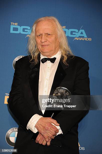 Director Joe Pytka, recipient of the Lifetime Achievement in Television Direction Award, posing at the 68th Annual Directors Guild Of America Awards...