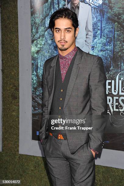 Actor Avan Jogia arrives at the premiere of Beautiful Creatures held at Grauman's Chinese Theater.