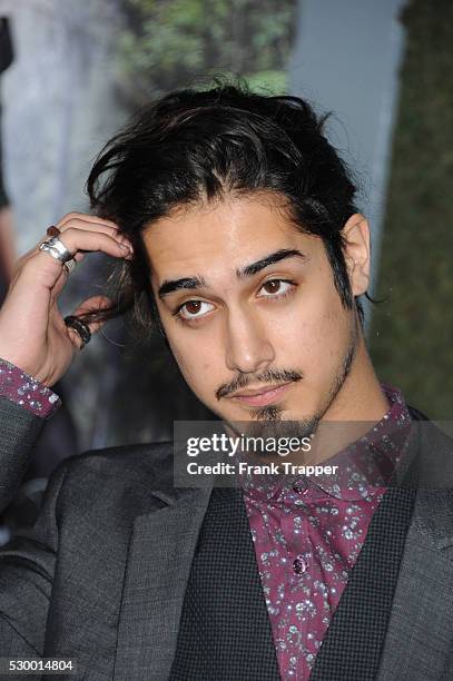 Actor Avan Jogia arrives at the premiere of Beautiful Creatures held at Grauman's Chinese Theater.