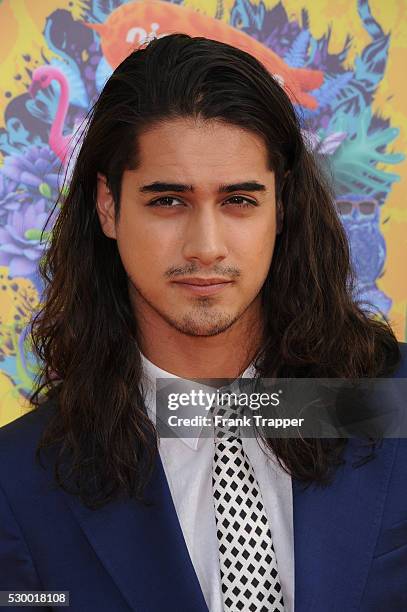 Actor Avan Jogia arrives at Nickelodeon's 27th Annual Kids' Choice Awards, held at the Galen Center, USC.