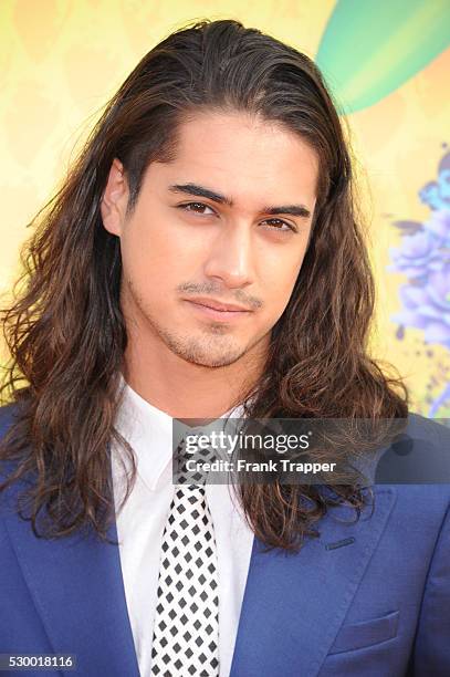 Actor Avan Jogia arrives at Nickelodeon's 27th Annual Kids' Choice Awards, held at the Galen Center, USC.