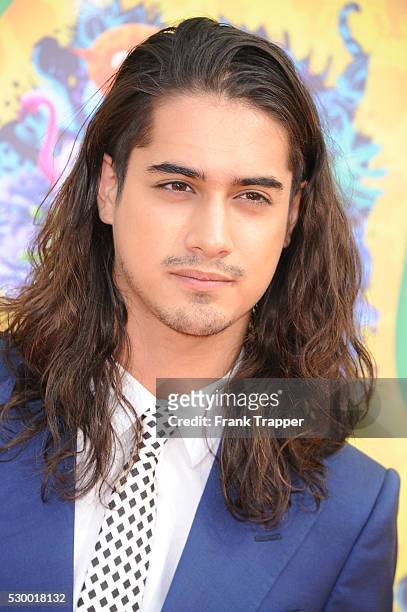 Actor Avan Jogia arrives at Nickelodeon's 27th Annual Kids' Choice Awards, held at the Galen Center, USC.