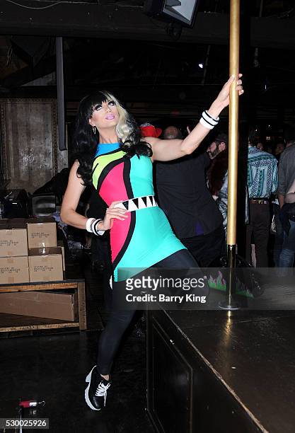 Manila Luzon attends the 'Why Drag?' book launch at The Abbey on May 9, 2016 in West Hollywood, California.