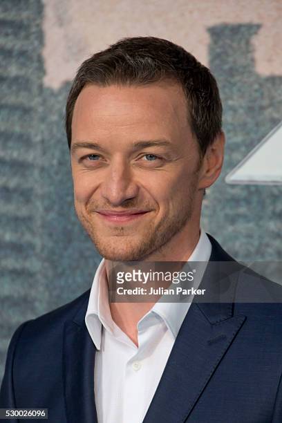 James McAvoy attends a Global Fan Screening of 'X-Men: Apocalypse' at the BFI IMAX on May 9, 2016 in London, England
