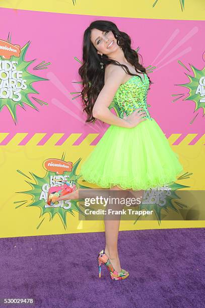 Actress Ryan Newman arrives at Nickelodeon's 26th Annual Kids' Choice Awards at USC Galen Center.