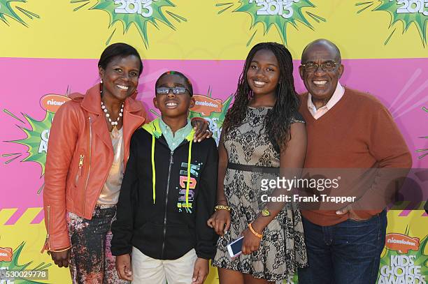 Personality Al Roker arrives at Nickelodeon's 26th Annual Kids' Choice Awards at USC Galen Center.