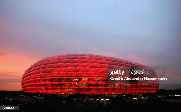 General view of the Allianz Arena during the opening game of the Allianz Arena between Bayern Munich and German Football National Team at the Allinaz...