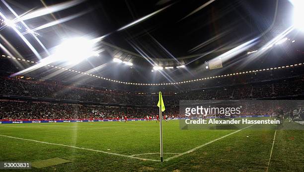 General view of the Allianz Arena during the opening game of the Allianz Arena between Bayern Munich and German Football National Team at the Allianz...