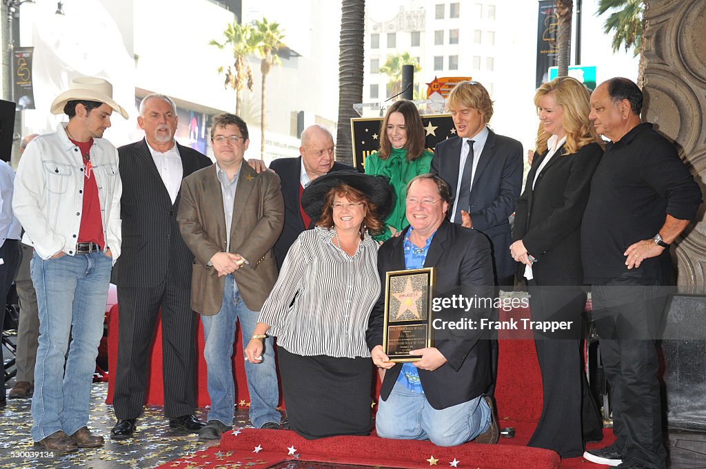 USA - John Lasseter honored with Star on the Hollywood Walk of Fame