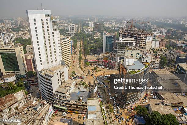 Dhaka, Bangladesh City Scape of Dhaka on April 13, 2016 in Dhaka, Bangladesh.