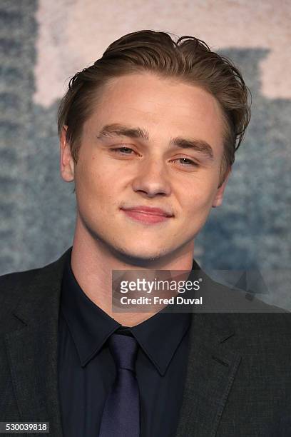 Ben Hardy attends the "X-Men: Apocalypse" Global Fan Screening at BFI IMAX on May 9, 2016 in London, England.