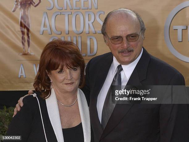 Actor Dennis Franz and Joanie Zeck arrive at the 11th annual Screen Actors Guild Awards�� held at the Shrine Auditorium.