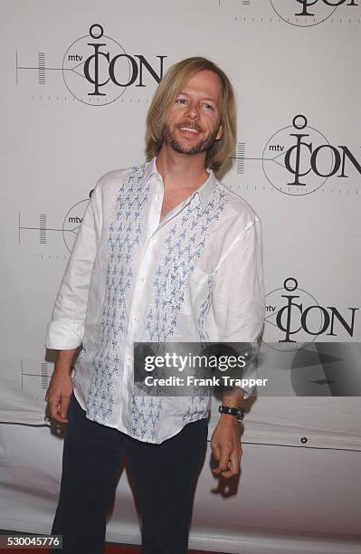 David Spade arriving at the taping of "mtvICON" honoring Aerosmith at Sony Pictures Studios in Culver City.