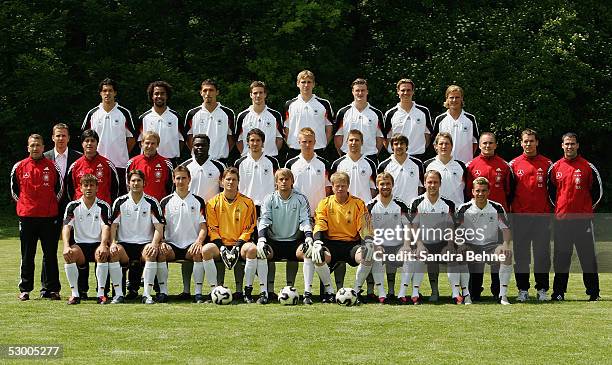 The German national team Bernd Schneider, Torsten Frings, Miroslav Klose, goalkeeper Jens Lehmann, Timo Hildebrandt and Oliver Kahn, Andreas Hinkel,...