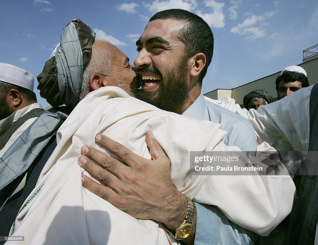 Fifty-Three Afghan Prisoners Released From Bagram Prison